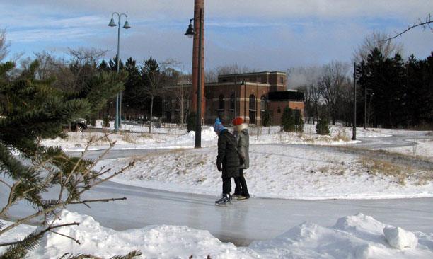 Colonel Samuel Smith Park – Artificial Ice Trail | CSLA